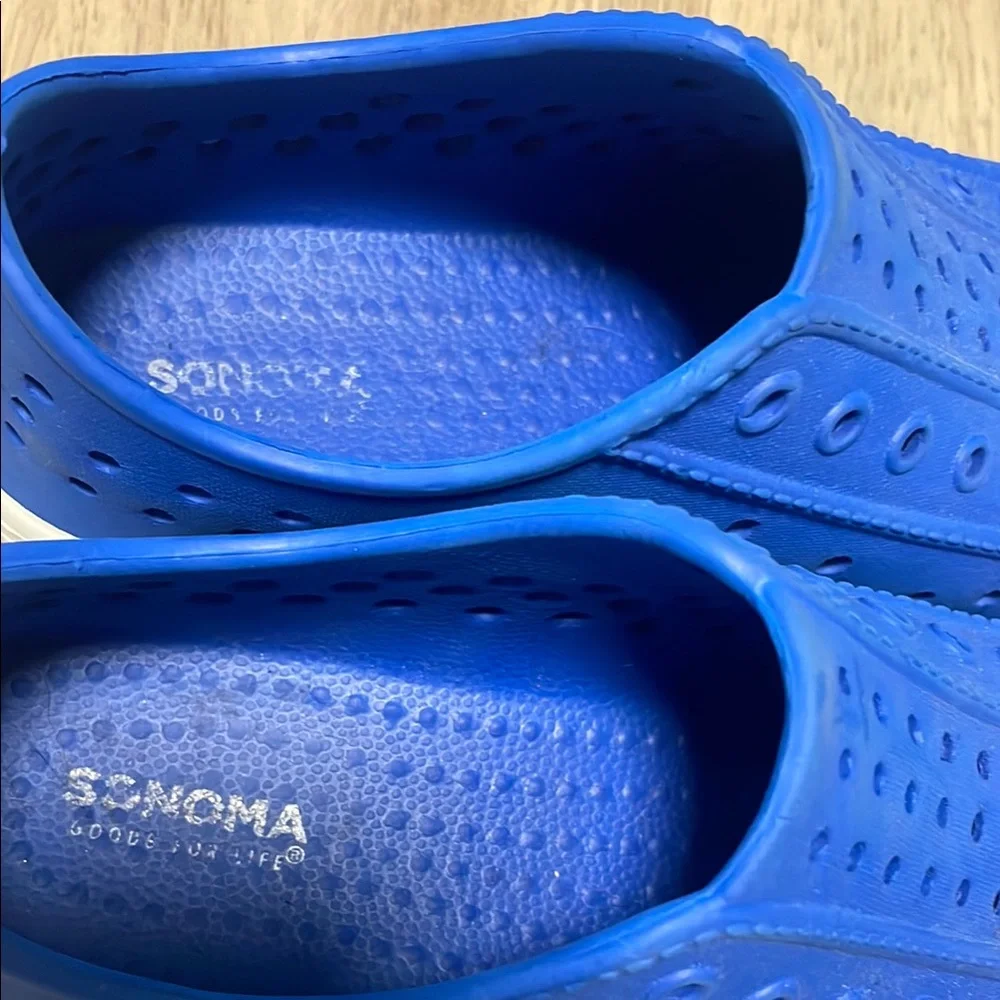 Sonoma Blue Perforated Slip-Ons Water Shoe Sneaker Style